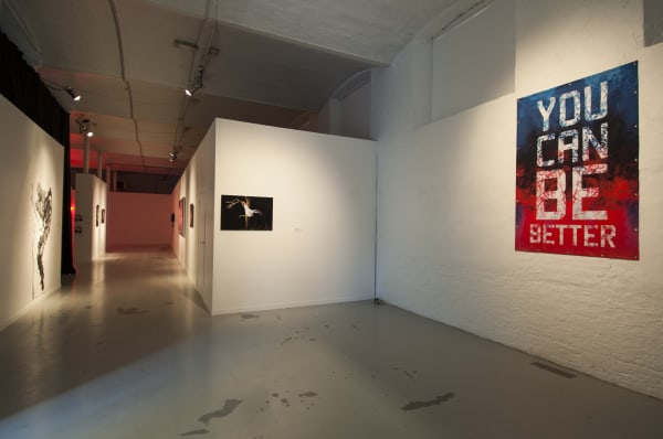 'So many steps, so little time': exhibition view De Bond, Bruges, 2016-2017