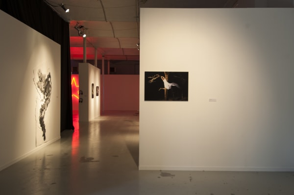 'So many steps, so little time': exhibition view De Bond, Bruges, 2016-2017