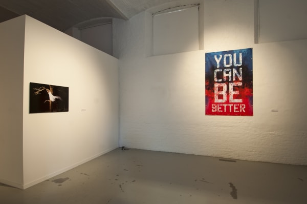 'So many steps, so little time': exhibition view De Bond, Bruges, 2016-2017