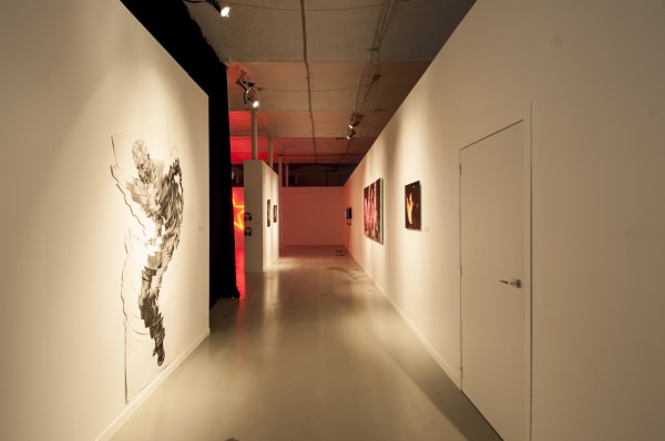 'So many steps, so little time': exhibition view De Bond, Bruges, 2016-2017