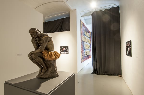 'So many steps, so little time': exhibition view De Bond, Bruges, 2016-2017