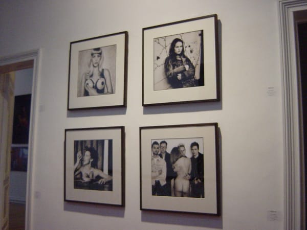 Female Turbulence: exhibition view / group show at Aeroplastics, Rue Blanche Str, Brussels / works by Anton CORBIJN
