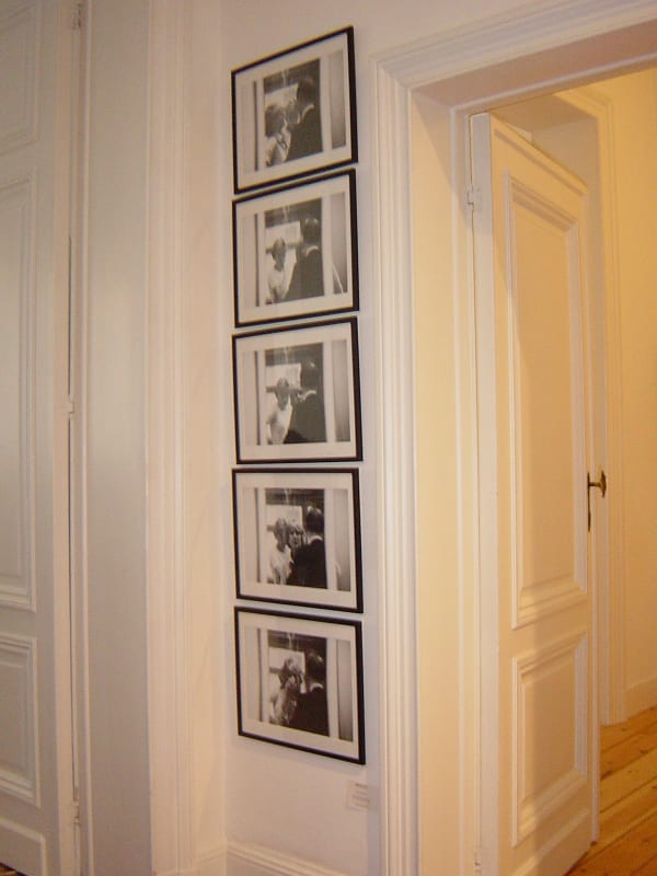 Female Turbulence: exhibition view / group show at Aeroplastics, Rue Blanche Str, Brussels / works by Alison JACKSON