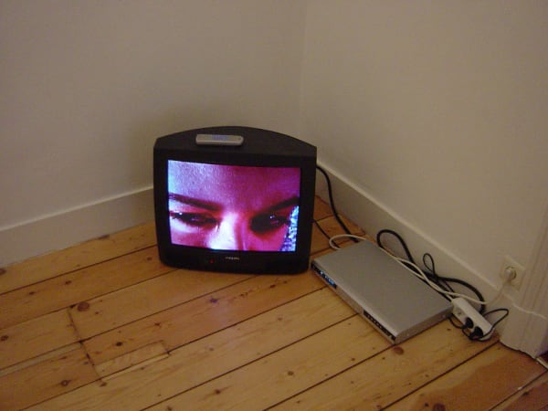 Female Turbulence: exhibition view / group show at Aeroplastics, Rue Blanche Str, Brussels / work by Alex McQUILKIN
