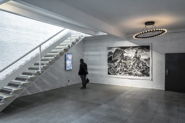 Washington186: Inaugural exhibition Aeroplastics @ WASHINGTON186, 2017. Ph: Roger Wagner