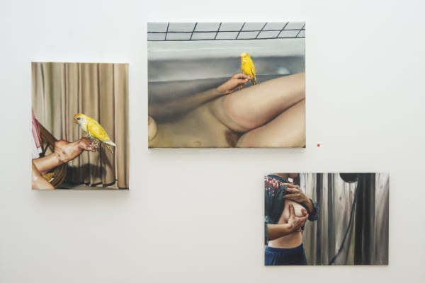 'All I want is you...and you...and you': exhibition view / Aeroplastics, Rue Blanche Str., 2006 / works by Leopold RABUS