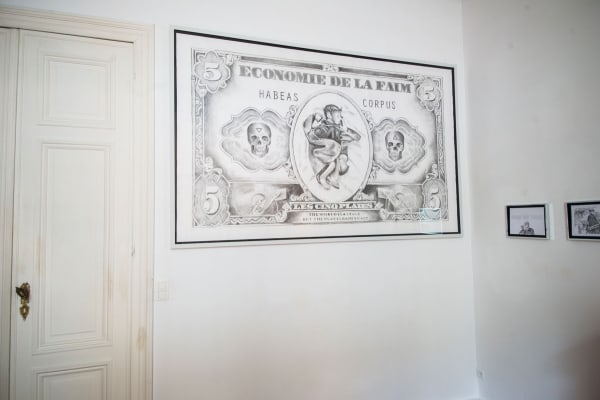 ''Filip Markiewicz. Making Love To Your Ego'' Installation view at Aeroplastics @ Rue Blanche, 2016.