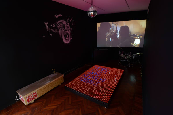 ''Filip Markiewicz. Making Love To Your Ego'' Installation view at Aeroplastics @ Rue Blanche, 2016. Ph. Christian Mosar