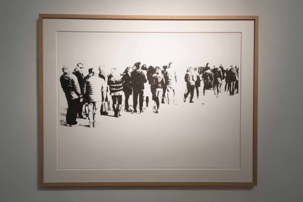 'Emmanuel Régent': exhibition view / Aeroplastics @ Rue Blanche Str., Brussels, 2016