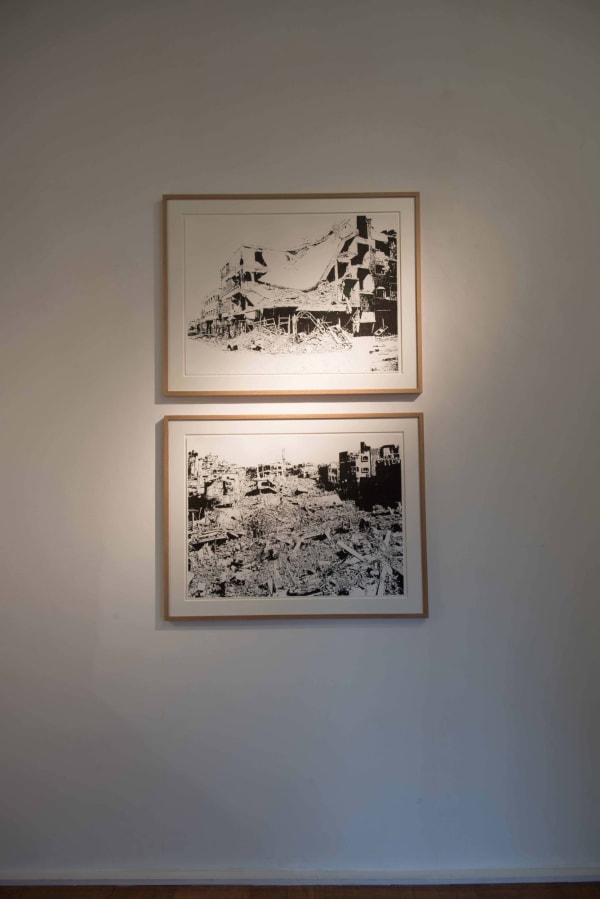 'Emmanuel Régent': exhibition view / Aeroplastics @ Rue Blanche Str., Brussels, 2016