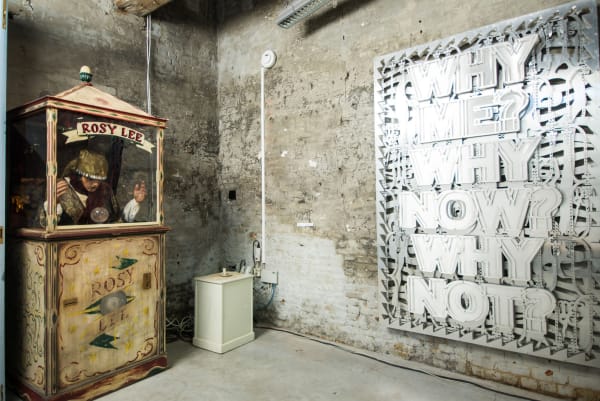 Forever / Bubox, Kortrijk, 2016 / works by Gavin TURK, Mark TITCHNER