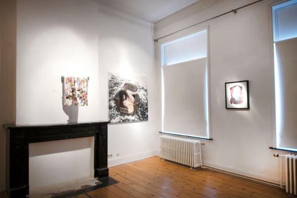 "Prememories": exhibition view Aeroplastics @ Rue Blanche, Brussels, 2016 works by Katia Bourdarel