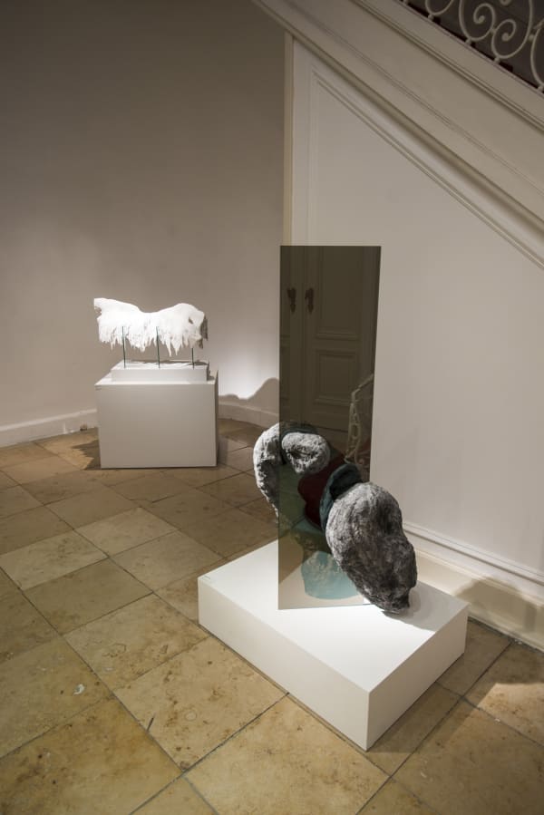 "Prememories": exhibition view Aeroplastics @ Rue Blanche, Brussels, 2016