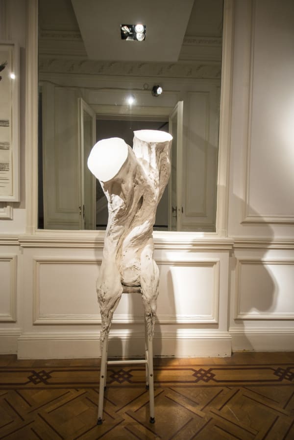 "Prememories": exhibition view Aeroplastics @ Rue Blanche, Brussels, 2016