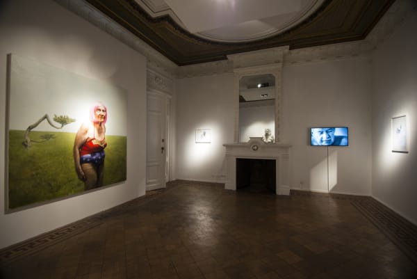 "Prememories": exhibition view Aeroplastics @ Rue Blanche, Brussels, 2016