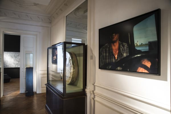 ''Dark Ages'' / exhibition view at Aeroplastics, Rue Blanche Str., 2015-2016 / works by Sergey MAXIMISHIN