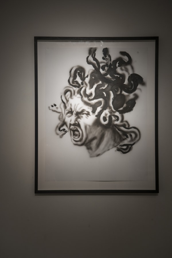 ''Dark Ages'' / exhibition view at Aeroplastics, Rue Blanche Str., 2015-2016 / work by Pablo ALONSO