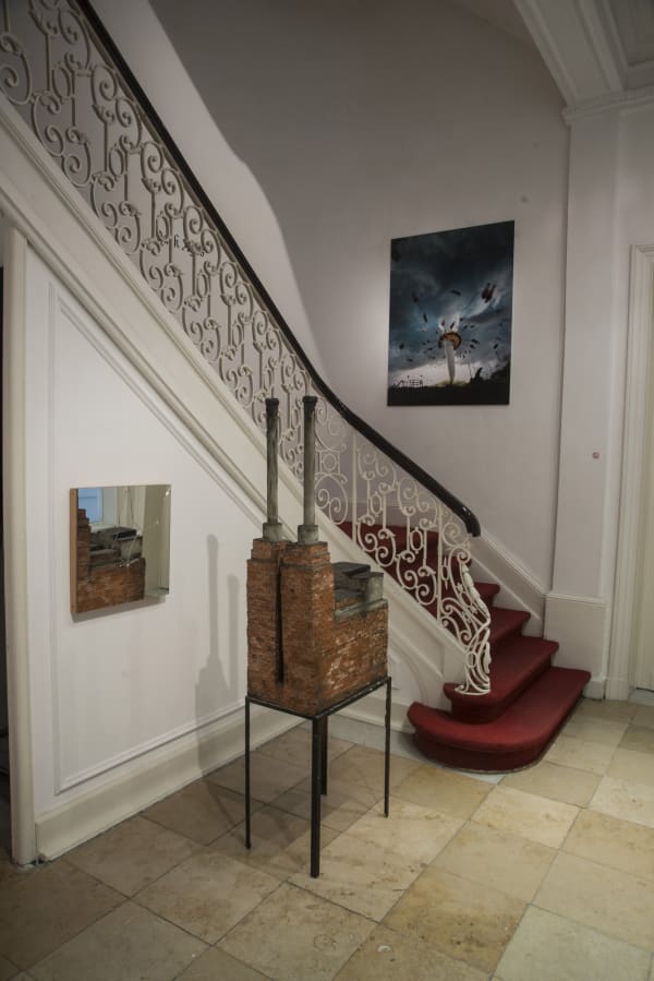 ''Dark Ages'' / exhibition view at Aeroplastics, Rue Blanche Str., 2015-2016.