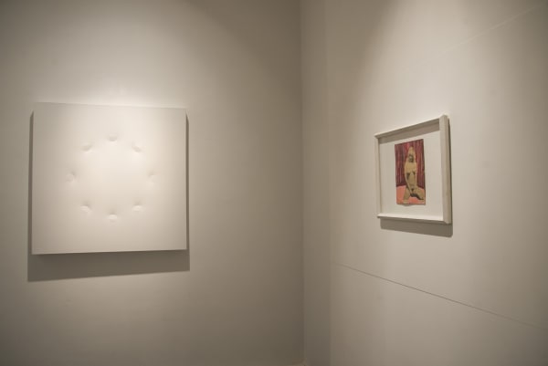 ''Dark Ages'' / exhibition view at Aeroplastics, Rue Blanche Str., 2015-2016 / works by Turi SIMETI and Franz WEST