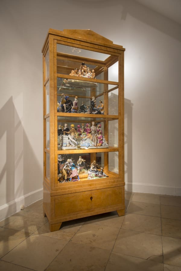 "AES+F 'The Trilogy Plus'": exhibition view Aeroplastics @ Rue Blanche, Brussels, 2015
