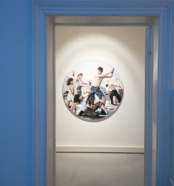 "AES+F 'The Trilogy Plus'": exhibition view Aeroplastics @ Rue Blanche, Brussels, 2015