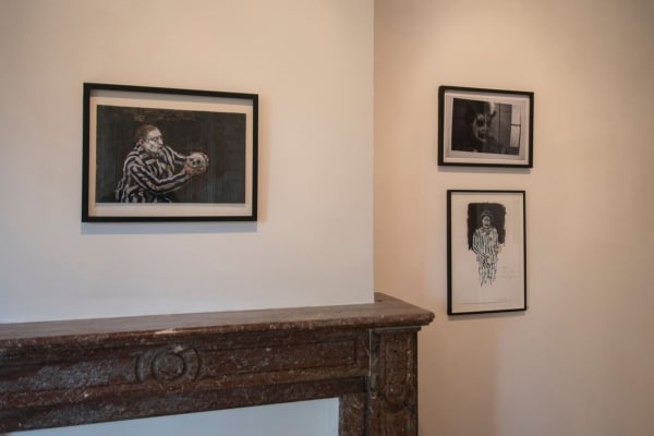 "Humble Me" Aeroplastics, 2015 Installation view with artworks by Ronald OPHIUS