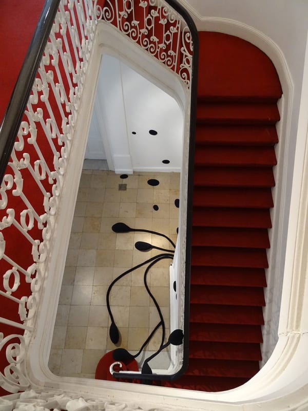 ''Elodie Antoine: Delinquescence'': exhibition view Aeroplastics @ Rue Blanche str, 2015.