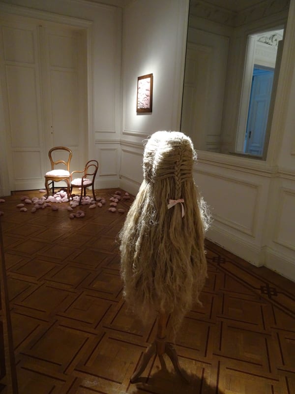 ''Elodie Antoine: Delinquescence'': exhibition view Aeroplastics @ Rue Blanche, 2015.
