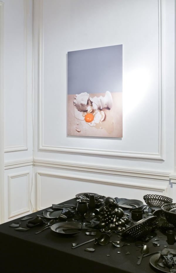 Full House: 100 Artists: exhibition view / Aeroplastics, Rue Blanche str., 2014