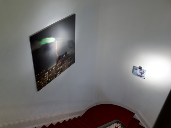 "HeHe - Antroposphere": installation view Aeroplastics @ Rue Blanche, Brussels, 2014