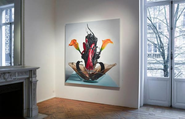 "Till Rabus - Fearless Realism": exhibition view Aeroplastics, Rue Blanche Str., Brussels, 2013.