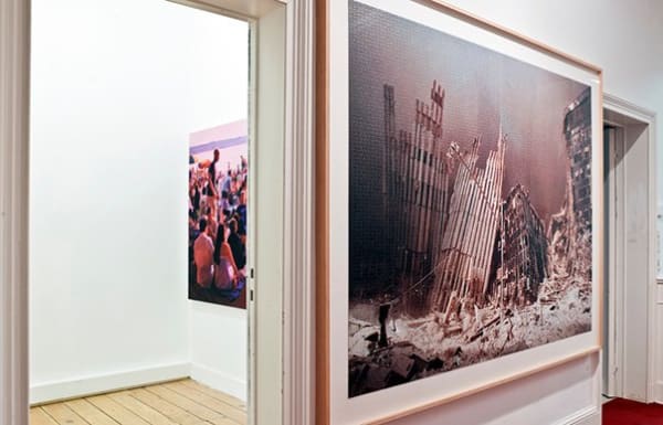 'Hoodoo Eternity': exhibition view Aeroplastics @ Rue Blanche Str., 2012 / work by Christoph DRAEGER