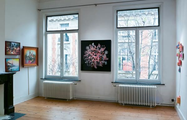'Hoodoo Eternity': exhibition view / Aeroplastics @ Rue Blanche Str., 2012 / works by Txiki MARGALEF