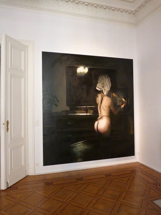 Léopold Rabus 'Based on a true story': exhibition view Aeroplastics @ Rue Blanche Str., Brussels, 2012
