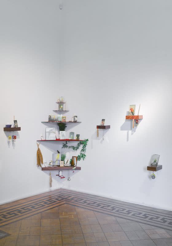 Léopold Rabus 'Based on a true story': exhibition view Aeroplastics @ Rue Blanche Str., Brussels, 2012