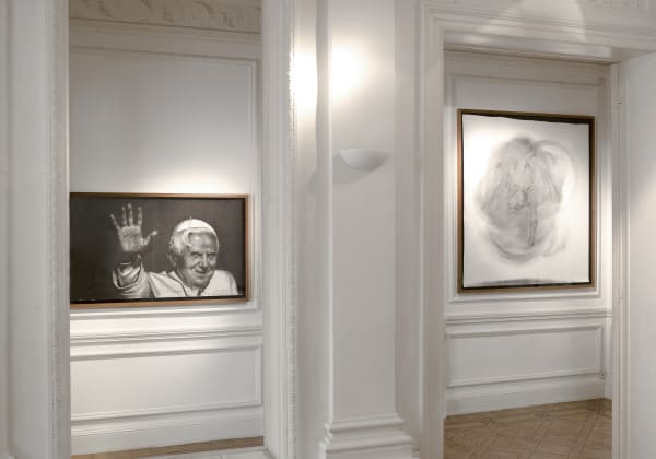 Mircea Suciu 'Black Milk' exhibition view Aeroplastics, Rue Blanche, 2012