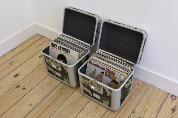 Carlos Aires 'I've got you under my skin' installation view at Aeroplastics, Rue Blanche, 2011