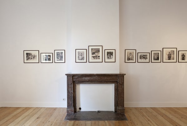 Carlos Aires 'I've got you under my skin' installation view at Aeroplastics, Rue Blanche, 2011