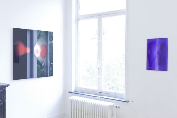 Deep Inside: exhibition view / Aeroplastics, Rue Blanche Str., Brussels, 2011 / ph: Vincent Everarts / works by Gaston BERTIN and Carrie YAMAOKA