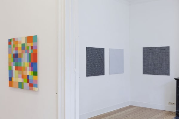 Deep Inside: exhibition view / Aeroplastics, Rue Blanche Str., Brussels, 2011 / ph: Vincent Everarts / works by Georges MEURANT and Ildiko HETESI