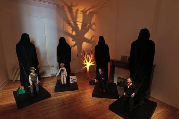 Gavin Turk 'Jack Shit!' / exhibition view at Aeroplastics, Rue Blanche Str., Brussels, 2011 / ph: V. Everarts.