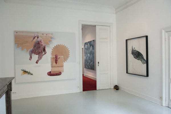 The Rabus Show: exhibition view / Aeroplastics @ Rue Blanche Str, Brussels, 2009 / ph: P. W. Henry