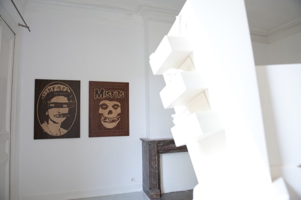 The Rabus Show: exhibition view / Aeroplastics @ Rue Blanche Str, Brussels, 2009 / ph: P. W. Henry