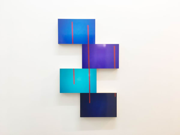exhibition view: Abstracted # 2 Aeroplastics @ WASHINGTON186 work by Gaston BERTIN