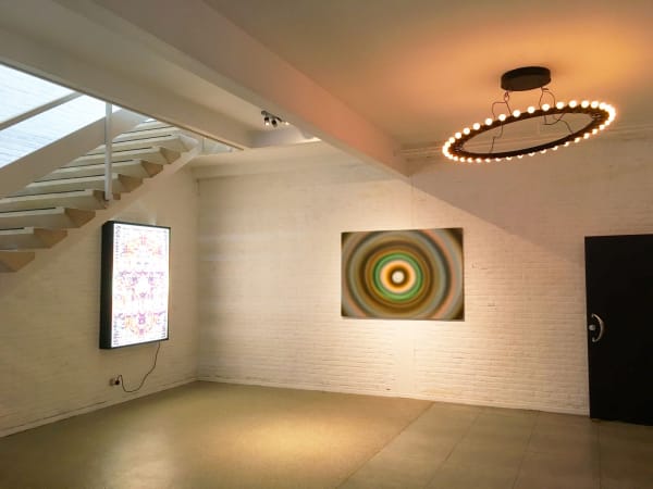 exhibition view: Abstracted # 2 Aeroplastics @ WASHINGTON186 work by Mark TITCHENER
