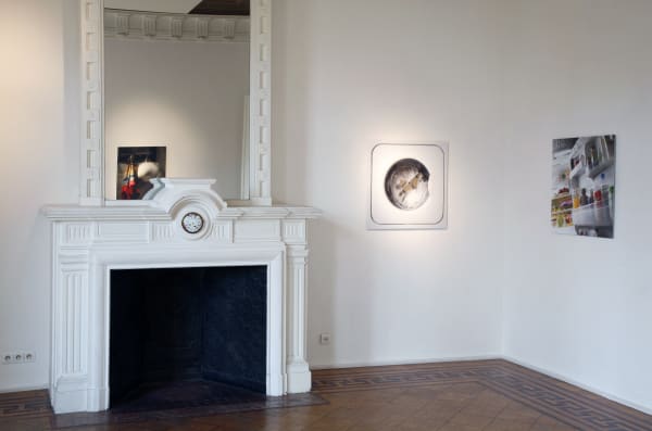 Shadi Ghadirian. A photographer from Iran installation view at Aeroplastics, Rue Blanche, 2009 ph: Vincent Everarts