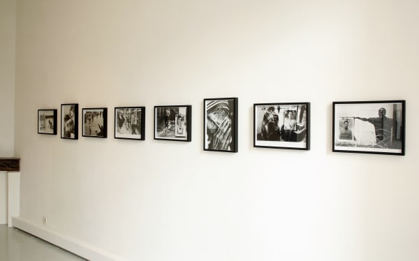 Shadi Ghadirian. A photographer from Iran installation view at Aeroplastics, Rue Blanche, 2009 ph: Vincent Everarts