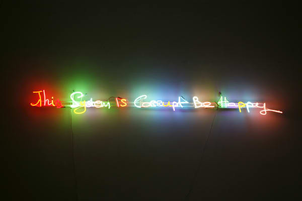 'Power to the People': exhibition view Aeroplastics @ Rue Blanche Str., Brussels, 2008-2009. Ph: Vincent Everarts