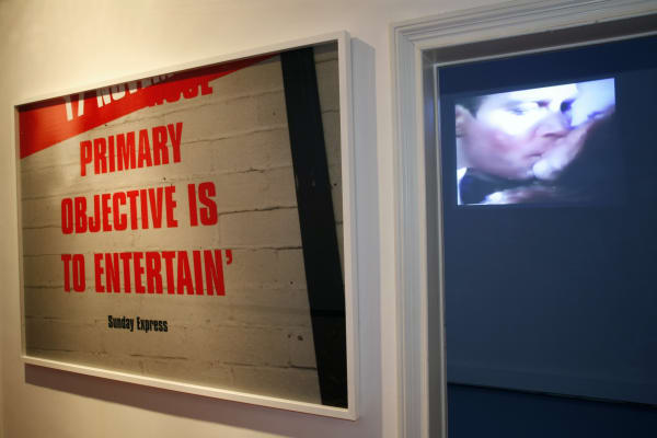 'Power to the People': exhibition view Aeroplastics @ Rue Blanche Str., Brussels, 2008-2009. Ph: Vincent Everarts