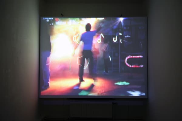 'Power to the People': exhibition view Aeroplastics @ Rue Blanche Str., Brussels, 2008-2009. Ph: Vincent Everarts